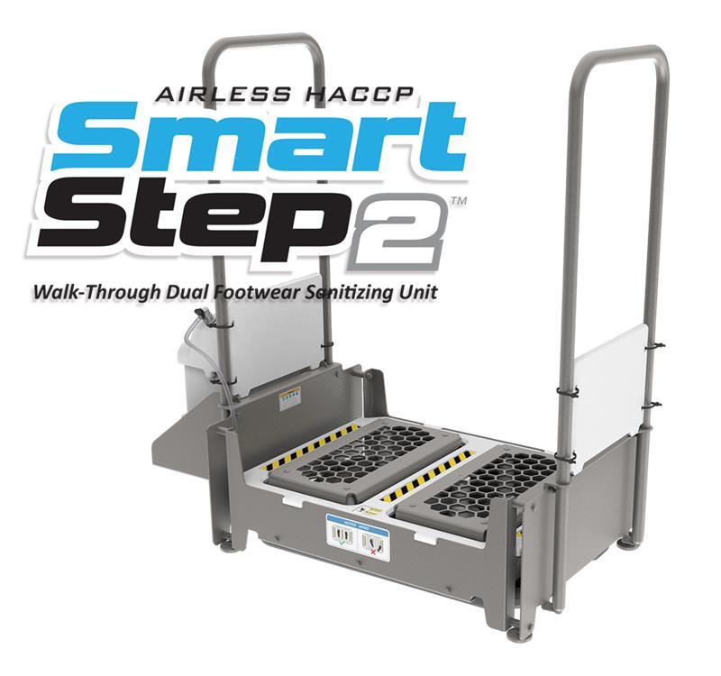 Airless Walk-Through Footwear Sanitizing Unit