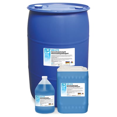 BSI-275 Concentrated Liquid Warewashing Detergent