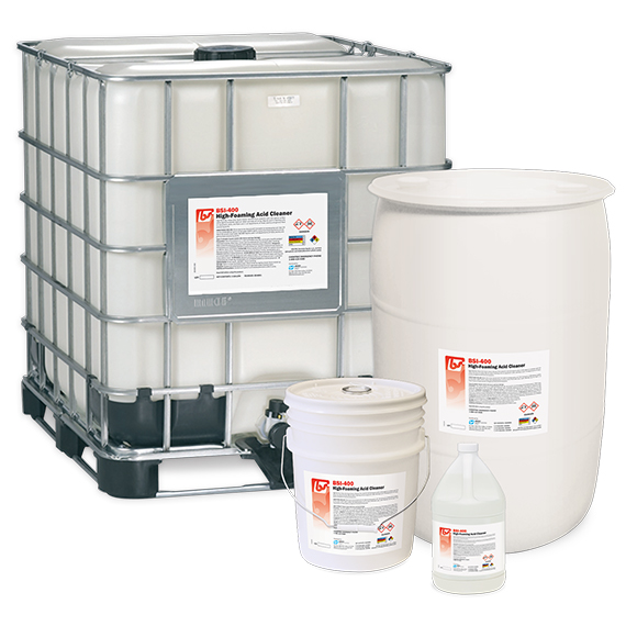 BSI-400 High-Foaming Acid Cleaner