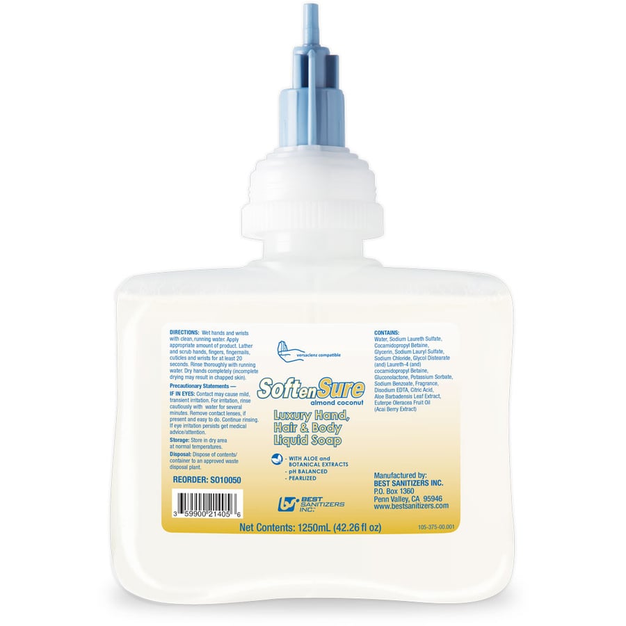 SoftenSure Luxury Hand, Hair & Body Liquid Soap